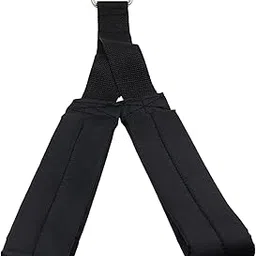 MERISHOPP 2xHeavy Duty Triceps Rope Strap 31''/23'' Pull Down Cable LAT Attachment 590mm-picture-15