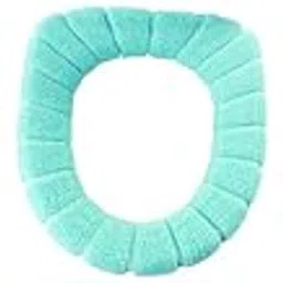 ULTECHNOVO 3pcs Waterproof Toilet Seat Pads Bathroom Warmer Seat Cover Potty Seat Mat for Toilet Washable Cushion Fast Dry Travel Friendly Year-round Warmth Lake Blue-picture-12