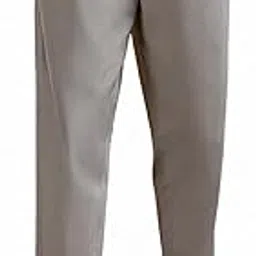 the bear house Men's Cotton Solid Cropped Carrrot Fit Chinos-picture-11