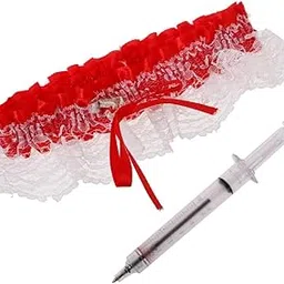 snappsy Hospital Nurse Costume Accessory Garter &Syringe Pen Women Party Fancy Dress-picture-26