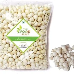 THE FOOD STUFF Phool Makhana, 1kg, Fit for Fasting | Foxnuts, Lotus Puffs | Rich in Calcium, Maintains Weight, Healthy Snacks-picture-33