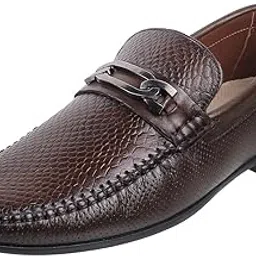 metro Men Formal Leather Flat Shoes-picture-31