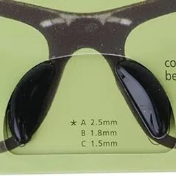 CALANDIS™ 1 Pair Anti-Slip Stick On Nose Pad Silicone Pad For Eyeglass Spectacles Sunglasses Black | Other Vision Care | Vision Care-picture-28