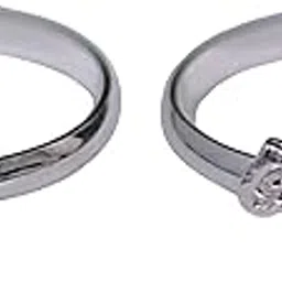 925 Sterling Silver Adjustable Silver Heart CZ Toe Ring for Women --image-78
