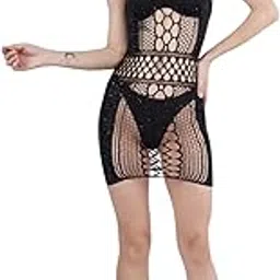 Women Fishnet Stockings for Night Out, Clubwear, Party Dressy Occasions, Romantic Evenings & Fashion-Forward Looks (OGMWS-9)-image-59