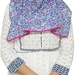 switchon Export quality Cotton Innovative scarf Hijab mask with closer Hook and Loop Tape- Multi-picture-54