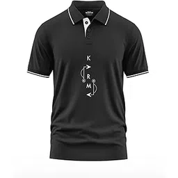 warriorworld Men’s Polo T-Shirt | Stylish Printed Design | 100% Cotton | 270 GSM Fabric Casual & Office Wear | Trendy Edition-picture-52