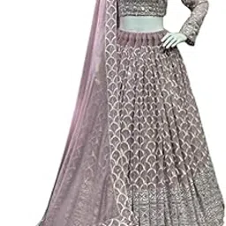 dhrishafashion Women's viscose Velvet Semi Stitched Lehenga Choli In Multicolour Colour Wedding Lehenga CholiForWomenSF218ver-22-picture-29