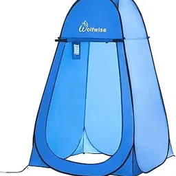 WolfWise Pop-up Shower Tent (Blue)-picture-13