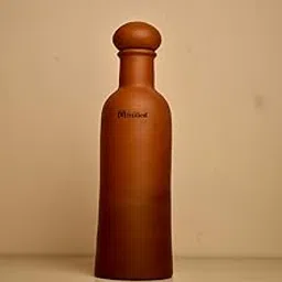 Mitti Mate | 1 Litre Handcrafted Clay Water Bottle | Natural Cooling | Eco-Friendly, Reusable & Sustainable | Perfect for Daily Use & Gifting-picture-20