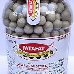 FATAFAT Hyderabadi Original Premium Ayurvedic Digestive Pills(White), Goli, Original, Goli (660 Pills Jar), 420 Gram-picture-20