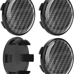 Wheel Center Caps Carbon Fiber Style Hub Cap Cover for Car Rim Hub Caps, 4pcs 54mm Outer Diameter for Modified Hub-picture-16