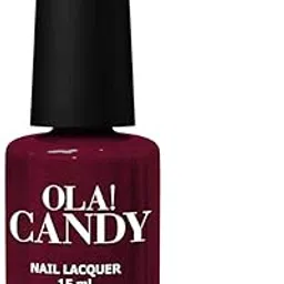 Raspberry Bash by Ola! Candy – Shimmer Shenanigans Collection, 5 Free, Long Lasting, High Shine and Chip Resistant French Formulation – 15 ml – 1 Unit-image-92