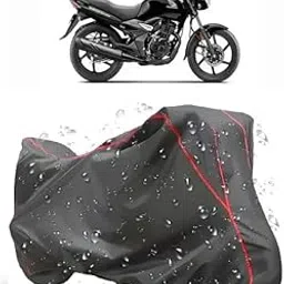 Waterproof Bike Cover for Honda Unicorn - (Piping,Red)-picture-32