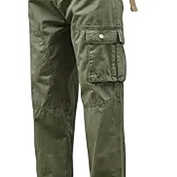 lymio Men's Regular Fit Low Rise Cargo || Cargo Pants Cotton || Cargos (Cargo-97-100)-picture-11