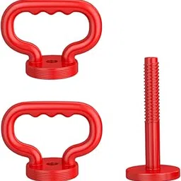 MERISHOPP 2 Pieces Adjustable Kettlebell Handles Portable for Outdoor Gym Bodybuilding Red|Sporting Goods|Fitness Running & Yoga|Strength Training|Kettlebells-picture-26