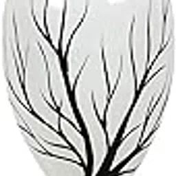 INDOHOMES Big Flower Vase for Living Room Corner Big Size Tall Metal Home Decor Item for Floor and Room- Large and Long Vase/Pot (25 Inches- White) Pack of 1-image-2