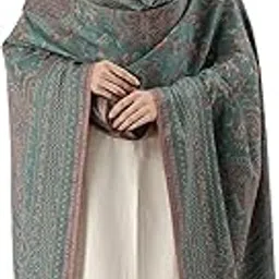 pashmoda Women Kashmiri Royal Paisley Design Jamawar Shawl, Jacquard Shawls (Size: 101 X 203 CM)-picture-31