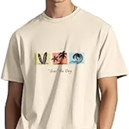 nobero Men's Cotton Graphic Print Regular Fit T-Shirt-picture-32