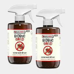 BugAway Bedbug Shield Spray | Organic Bedbug Repellent Spray | Khatmal Marne Ka Spray 250 ML (pack Of 2)-picture-43