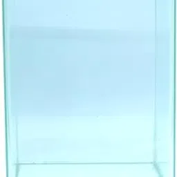 GreenGrapesStudio Mini Betta Fish Tank House for Betta Fishes for Home and Office (Betta House)(Size 12.7 Cm x 12.7 Cm x 17.78Cm) image 1