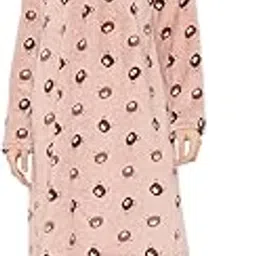 camey Women's Printed Nightgown, Long Sleeves, Nighty-picture-55