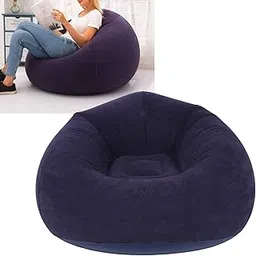 Inflatable Sofa, Portable Foldable Ultra Soft Inflatable Single Spherical Leisure Sofa Chair for Home Living Room Courtyard Travel Camping-picture-27