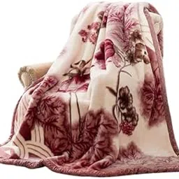 OMAJA HOME with Device Home Ultra Soft Luxurious Embossed Very Warm Korean Mink Single Bed Blanket Double Ply, Supersoft Blanket for Ac Room & Mild Winters Multicolor 15 (Lightweight), 300 TC-picture-16