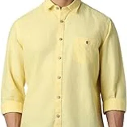 louis philippe Men's Cotton Slim Fit Shirt-picture-53