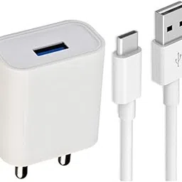 18W Charger for vivo Y18i Original QC Adapter Type C 3.0A High Speed Fast Turbo Charge QC 3.0 Smart SinglePort with 1m Type-C Charging & Sync Cable (White, SZ.X13)-picture-14