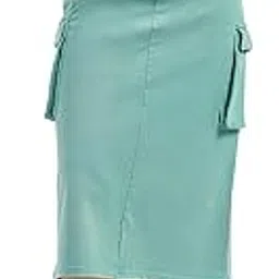 united colors of benetton Solid Midi Cargo Skirt-picture-55