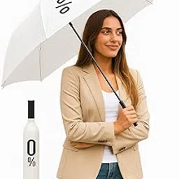 Travel Bottle Umbrella, Windproof, UV Protection, Portable Sun and Rain Protection for Men and Women-picture-32