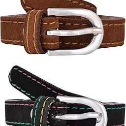 exotique Women's Tan & Black Casual Belt Combo (WC0004)-picture-58