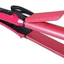 N M Z 2 in 1 Hair Straightener and Curler hair straightening machine, Beauty Set Hair Straightener and Hair Curler For Women(pink Colour, 1 pc)-image-13