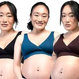 &circus Maternity Bra | Nursing Bra for Women | Pull Down Feeding Bra | Non Padded Bra for Women Slip On | Tencel Micromodal Packs-picture-58