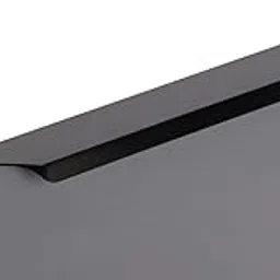 Square 8 inch Black Aluminum Profile Handle for Kitchen,Wardrobe Kitchen Handle,Cabinet Handle(Pack of 1)-picture-14