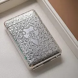 Everhype Peaky Blinders Cigarette Case Retro Metal Portable 16 Cigarettes Box - Silver-picture-53