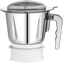 Sutaible for-Dry Jar for Sujata Mixer Grinder, 1000ml, Stainless Steel-image-67