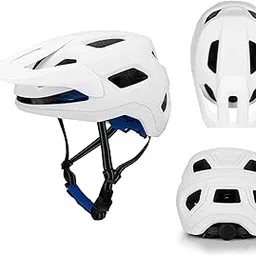 ATORSE Bike Helmet Detachable Inner Pad Stylish Cap for Riding Outdoor Sports Women White-picture-25