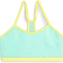 YouGotPlanB Cotton Training Bra for Pre-Teen Girls | Ages 8-16 Years | Non-Padded | Full Coverage | Breathable | Best First Bra image 1