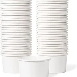 [50 ml, 50 Count, White Disposable Bagasse Paper Container with Lid | Eco-Friendly Bowl/Tub for Picnic, Travel, Food Truck | Ideal for Both Hot & Cold Food-picture-21