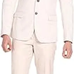 arrow Men's Polyester Single Breasted Business Suit Pants Set-picture-14
