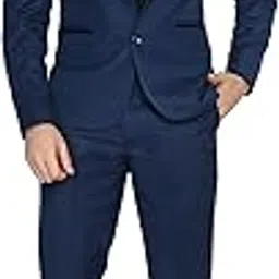 Men's Slim Fit Casual, Single Breasted 2 Piece Suit for Mens-image-8