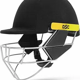 DSC Scud Premium Cricket Helmet for Men & Boys with Neck Guard (Fixed Spring Steel Grill) image 1