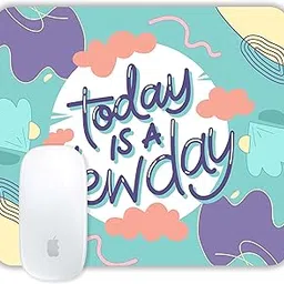 TURTLEWINGS | Mousepad | Inspirational Quote Mousepad – 22x18 cm, 3mm Thick | Abstract Design Non-Slip Rubber Base | Office, Study & Gaming Use | Premium Smooth Surface 9-picture-12