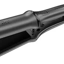 IKONIC Finishing Line Hair Iron Straightener With Digital Dispaly, Maximum Temperature Of 220 Degrees, Floating Ceramic Plates, Ionic Technology, Automatic Shutoff, For All Hair Type, Grey-picture-20