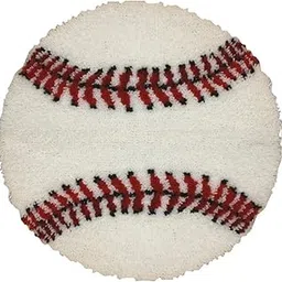 LAPATAIN Latch Hook Kits DIY Crochet Yarn Kits,Baseball Carpet Embroidery Hook Rug Kit Needlework Sets Cushion for Kids or Adults Home Decor 20.5x20.5inch-picture-39