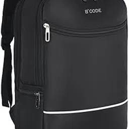 b'code B’CODE Metrolite 35L Laptop Backpack for Men & Women | Fits 15.6” Laptop | Water-Resistant, Anti-Theft Pocket | Dual Side Pockets | Travel, College & Office Bag-picture-18