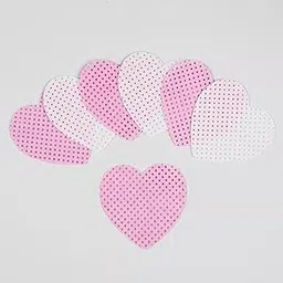 HEAVENGLOW 600 Pieces Nail Pads Absorbent Pads for DIY Beauty Projects DIY Fingernails rose red-picture-31