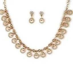 sasitrends Traditional Micro Gold Plated American Diamond Stone Designer Jewellery Set for Women & Girls…-picture-64